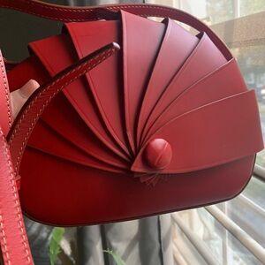 Chic Red NWT Boldrini Selleria Dafne